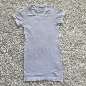 lululemon white swiftytech shirt
